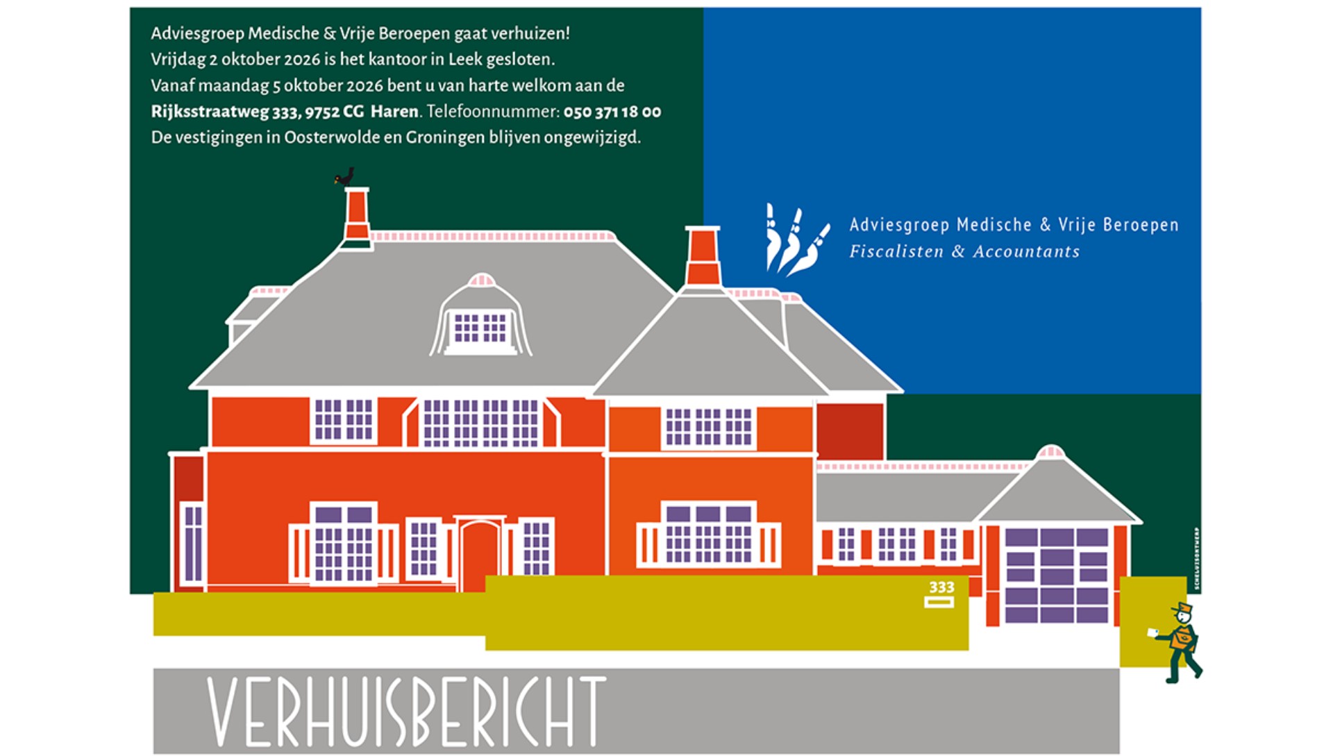 Verhuizing kantoor Leek